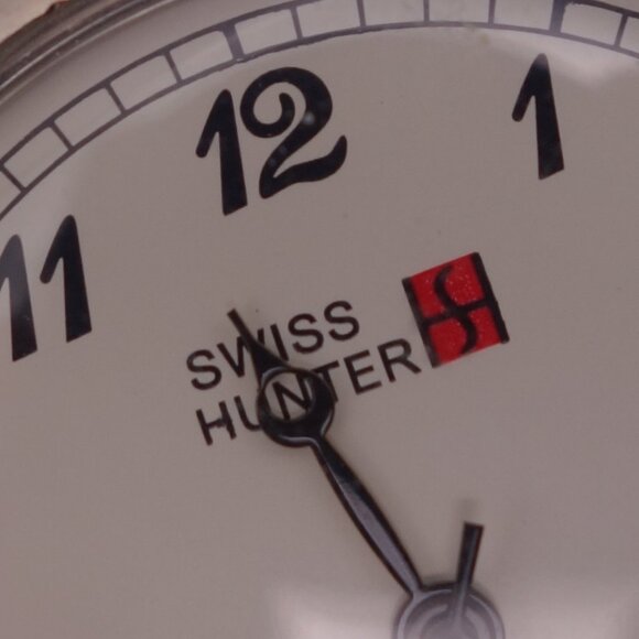 Swiss Hunter Quartz Mercedes 1903 Working Pocket Watch - Picture 12 of 15